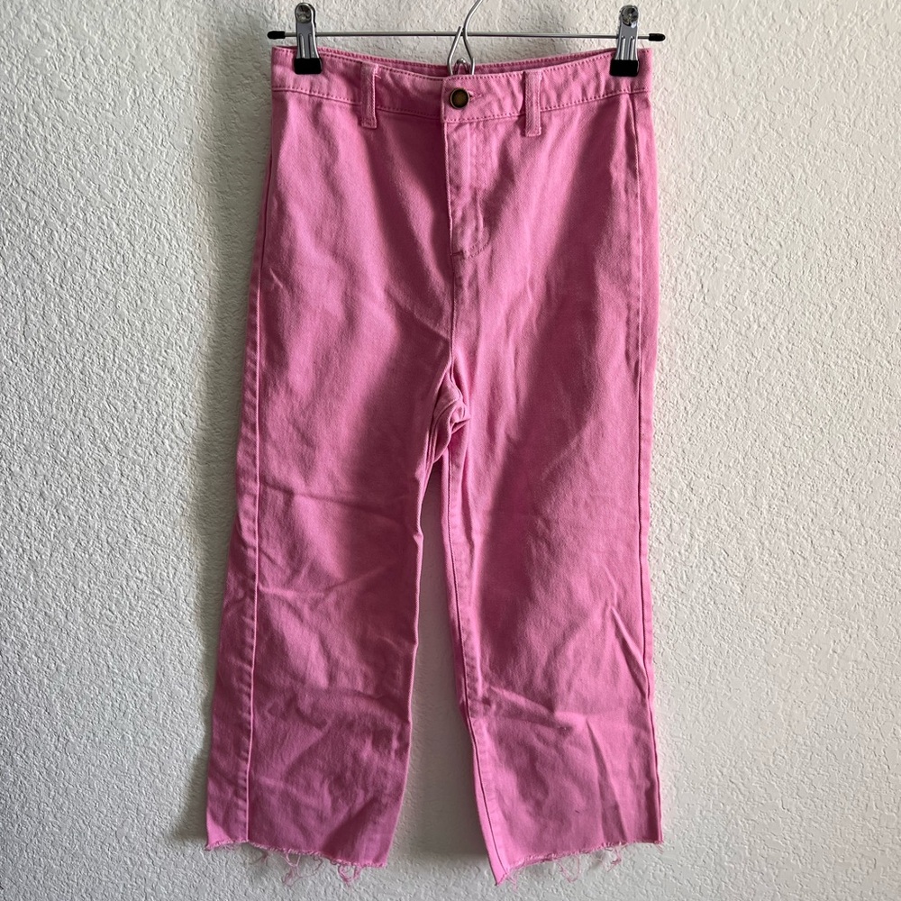 Copper Key Vibrant Pink Denim
